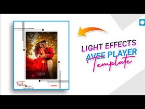 Template Video Background Full Screen|Light Effect|Kinemaster Template Black Screen Status