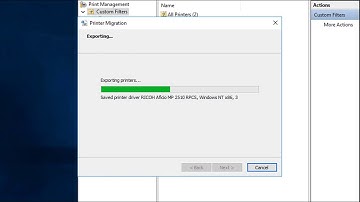 Printer Migration Tool Windows Server 2016