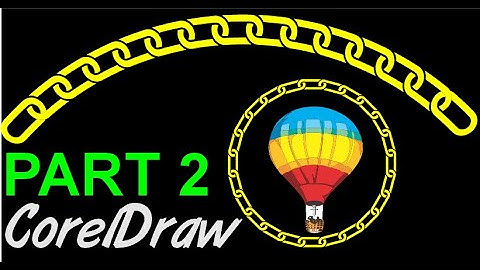 Corel Draw Tips & Tricks New way to make a CHAIN In a Circle Part 2