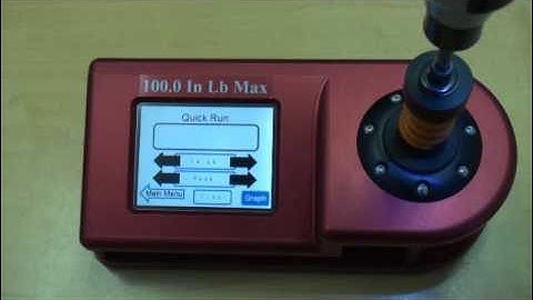 TSTT Series Torque Tester