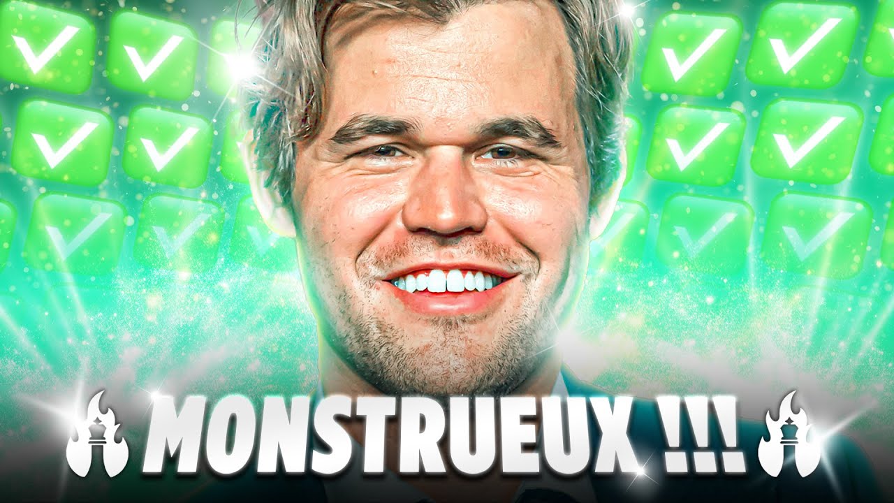 Pourquoi personne ne dépasse CARLSEN ?? même les jeunes stars