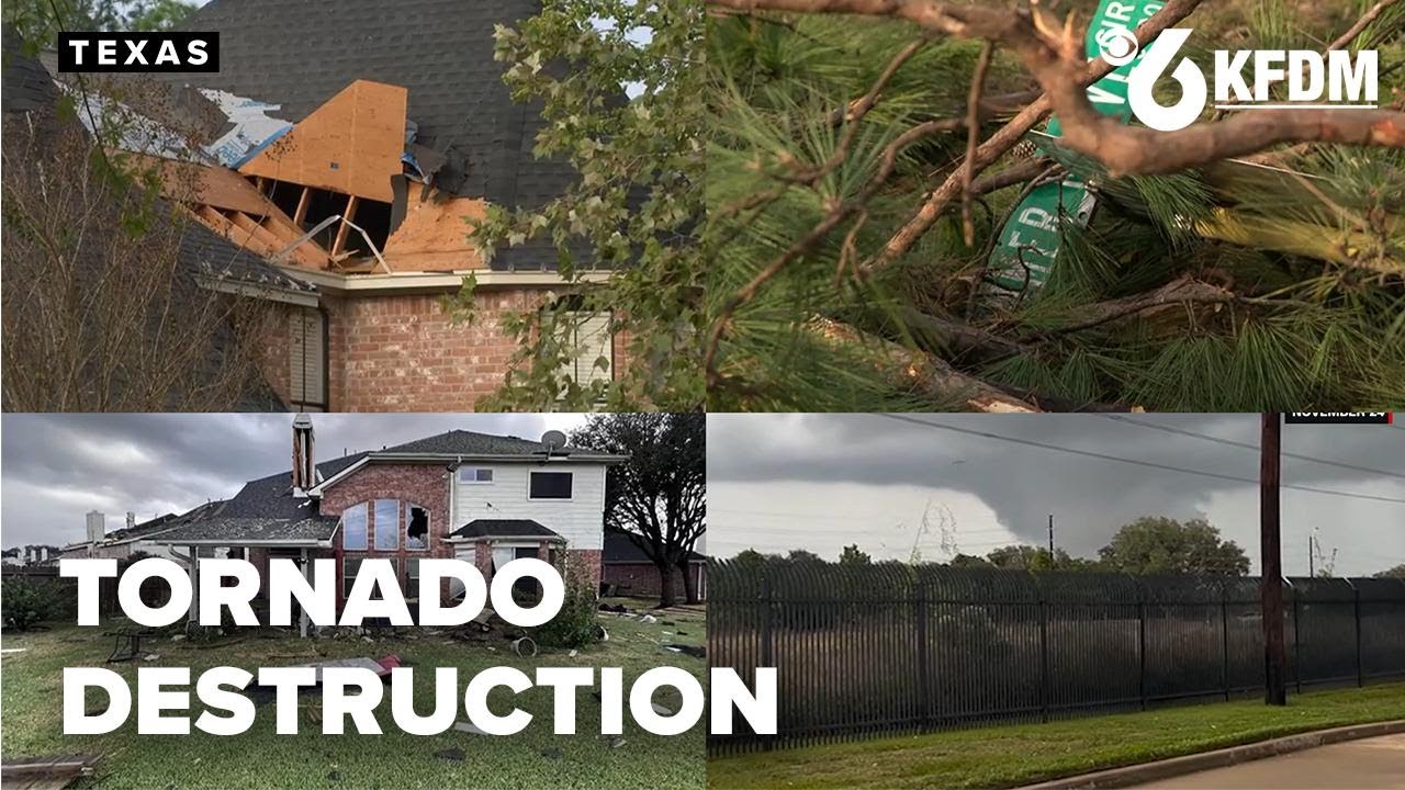 Tornado tore through the Houston area damaging more than 100 homes ...