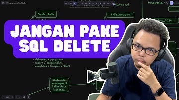 Jangan pernah DELETE data di database