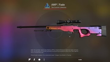 Unboxing New AWP Fade (95% Fade)