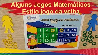 Jogo Da Velha Numérico Material Pedagógico Didático Escolar - Mmp