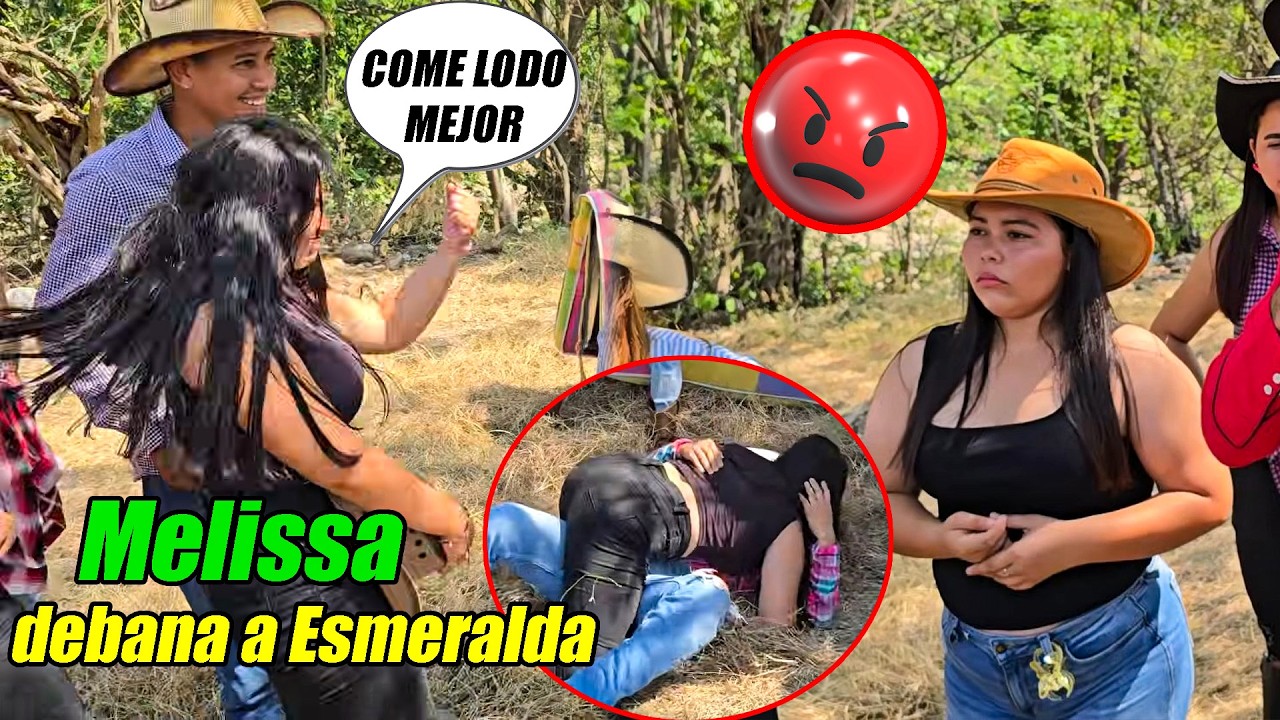 Melissa termina molesta por ser la mas bajita del canal.