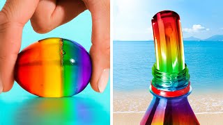 RAINBOW JELLY FOOD | Fantastic Food Ideas You'll Want To Try