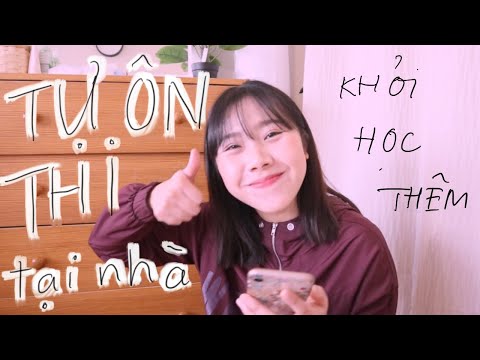 6 CÁCH TỰ ÔN THI TẠI NHÀ I không đi học thêm I studywithsab