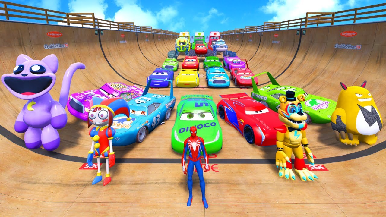 GTAV SPIDER-MAN2, THE AMAZING DIGITAL CIRCUS, POPPY PLAYTIME CHAPTER 3 ...