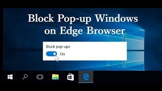 How to Block Pop-ups in Microsoft Edge Browser screenshot 4