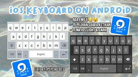 Keyboard Android Menjadi iPhone | Laban Key