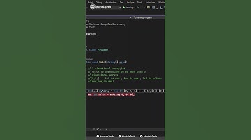 understanding 3d array in c#|  #Mortaltech | #36