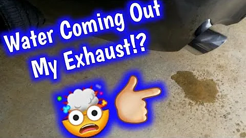 Why is Water Coming Out of my Exhaust Pipe?! - DayDayNews