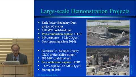 Technical Talks: Fossil-Based Energy Systems | GCEP Symposium 2014