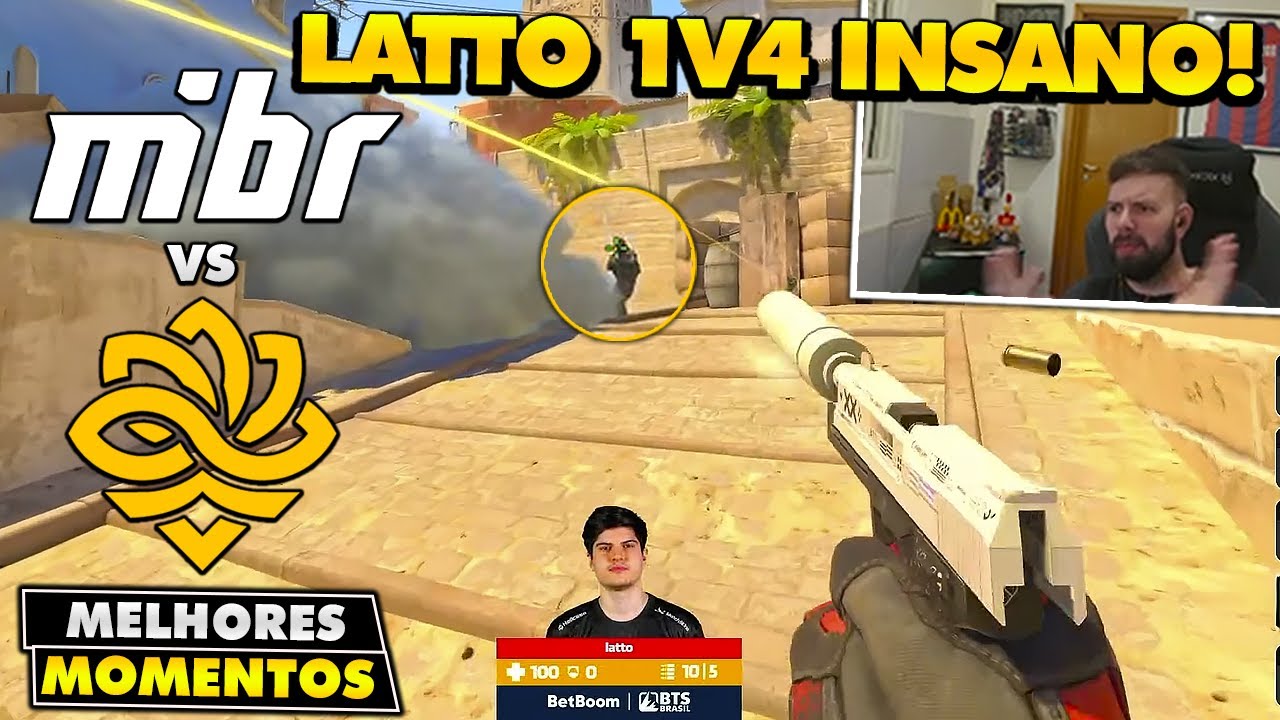 LATTO DESTRUIU TODO EM CLASSICO INSANO! Melhores Momentos: LEGACY vs MIBR - BB RUSH SEASON 1