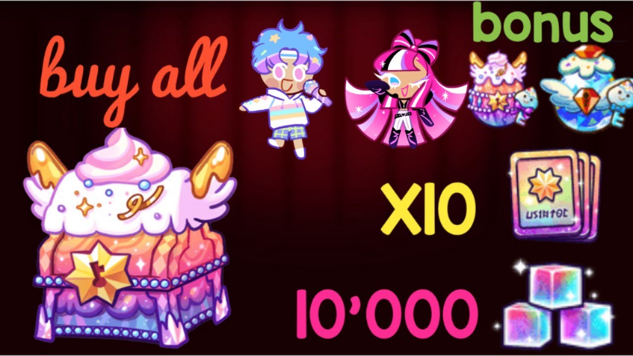 Buy all special chest and bonus item used key | cookie run ovenbreak