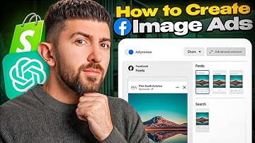 How to Create Facebook Image Ads for Shopify Dropshipping using ChatGPT (2025)