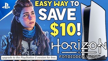 SUPER EASY Guide to SAVE $10 on Horizon Forbidden West PS5! Make Sure You Do This BEFORE You Buy!
