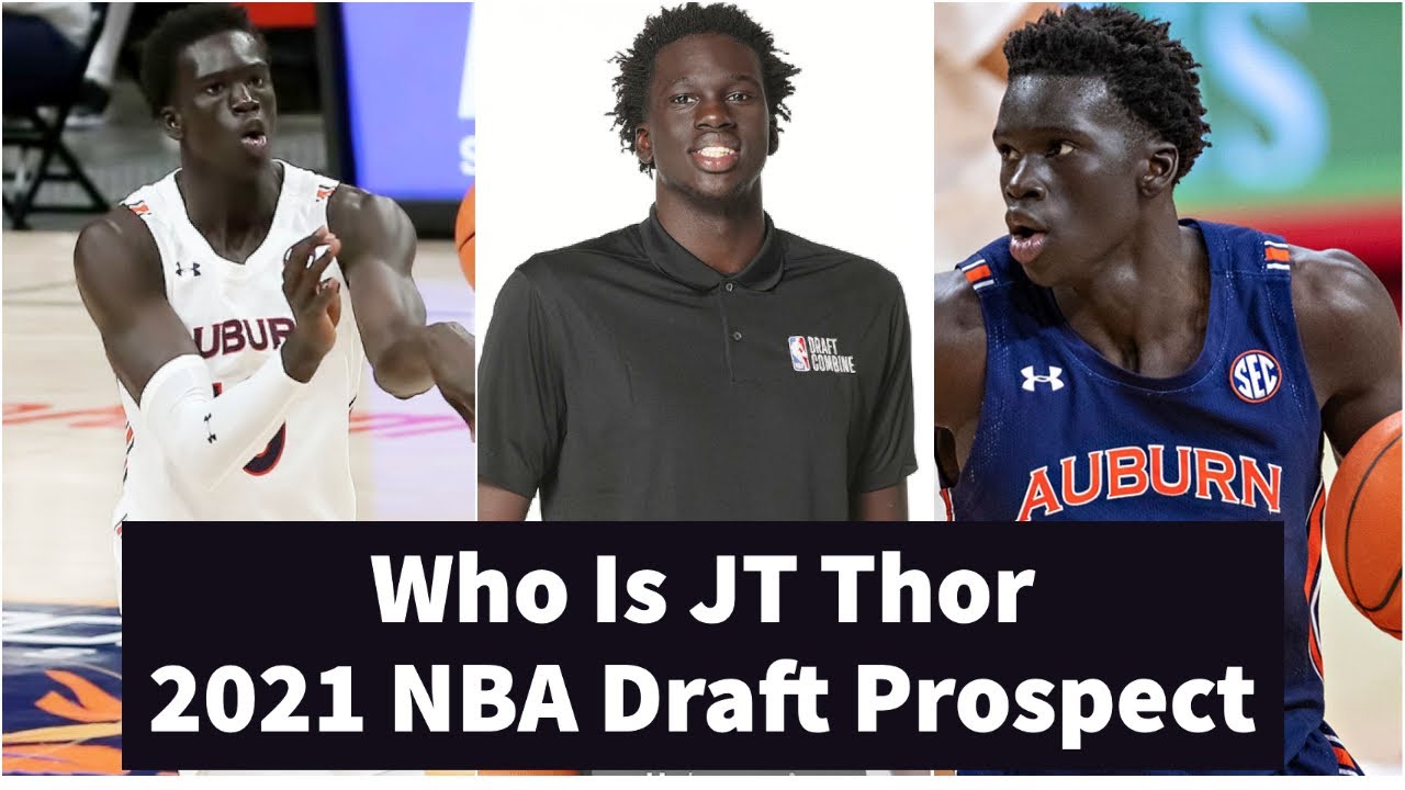 2021 NBA Draft: Interview with top prospect JT Thor at the combine