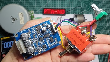 Mạch này sẽ rất hữu ích cho động cơ 3 pha không chổi than này - Brushless motor speed regulator