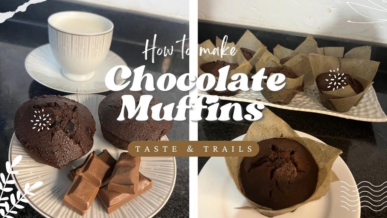 Ultra Moist Chocolate Chip Muffins 🧁🍫 | Easy One-Bowl Recipe 