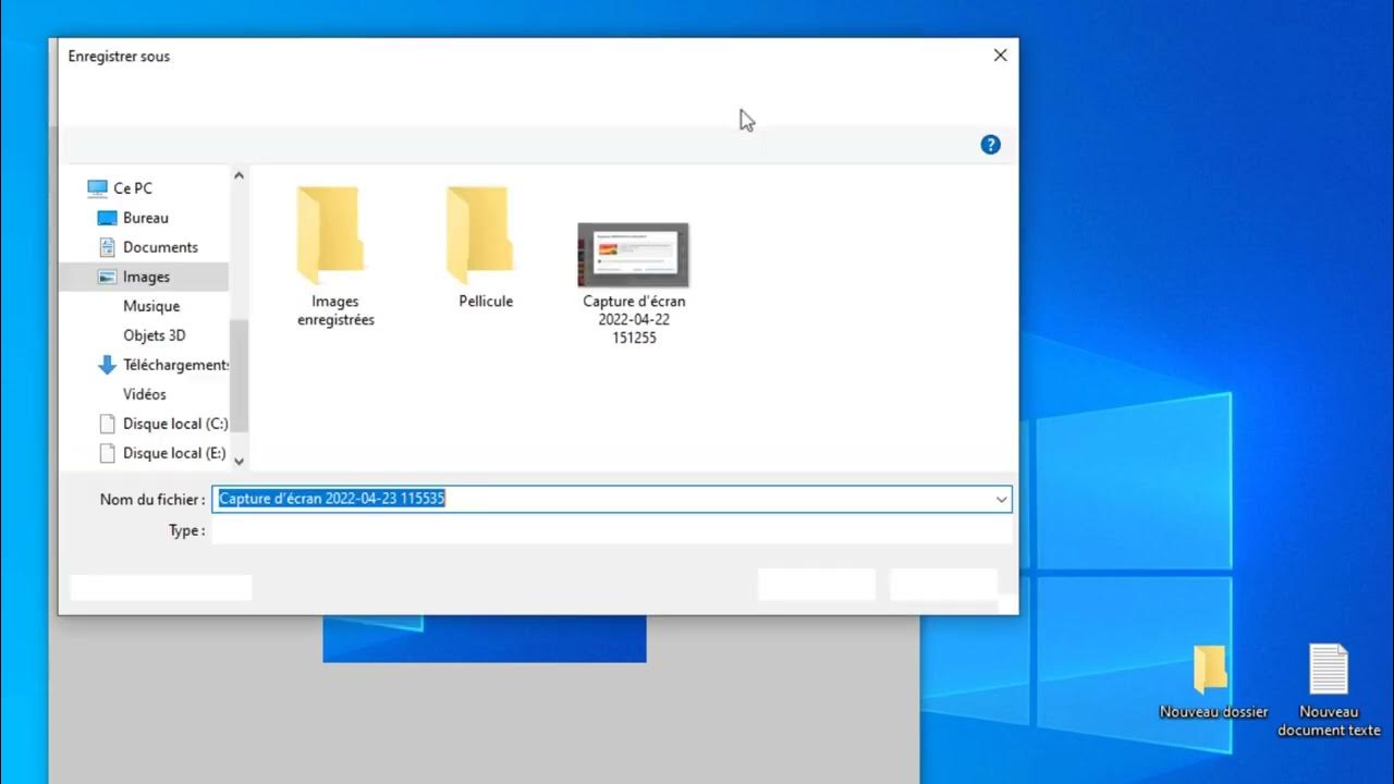 Capture Ecran Ordinateur Raccourci Clavier Windows 10 YouTube