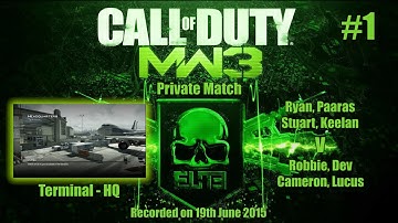 MW3: Private Match (#1) - Terminal (HQ)