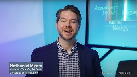 Designing Writing Assignments in the Age of Generative AI | AI for Teaching & Learning | ND Learning