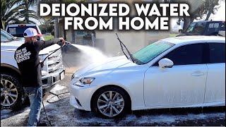 How I Get Deionized (DI) Water From Home  559 Mobile Detailing