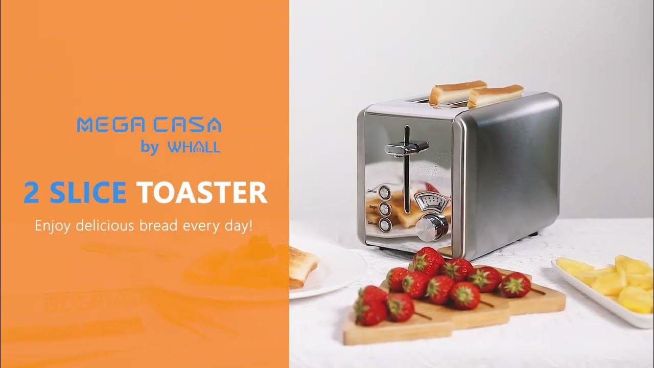 Toaster 2 slice whall Stainless Steel Toasters YouTube
