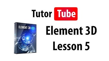 Element 3D Tutorial - Lesson 5 - Lighting Presets