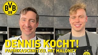 Pepper schnitzel with Lennard Maloney | Cooking with Dennis!