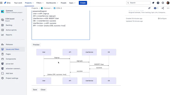 Diagrammer - Create Diagrams and Charts in your Jira Issue