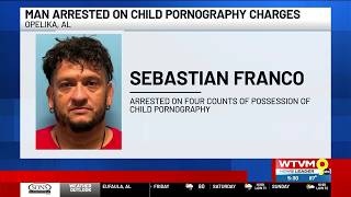 Opelika man arrested on child pornography charges
