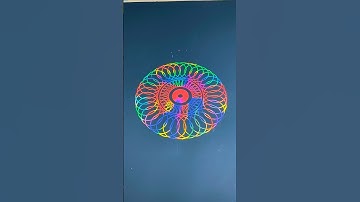 Beautiful Design #spirographshr #spirograph #asmr #satisfying #relax #spiroart #art #shorts