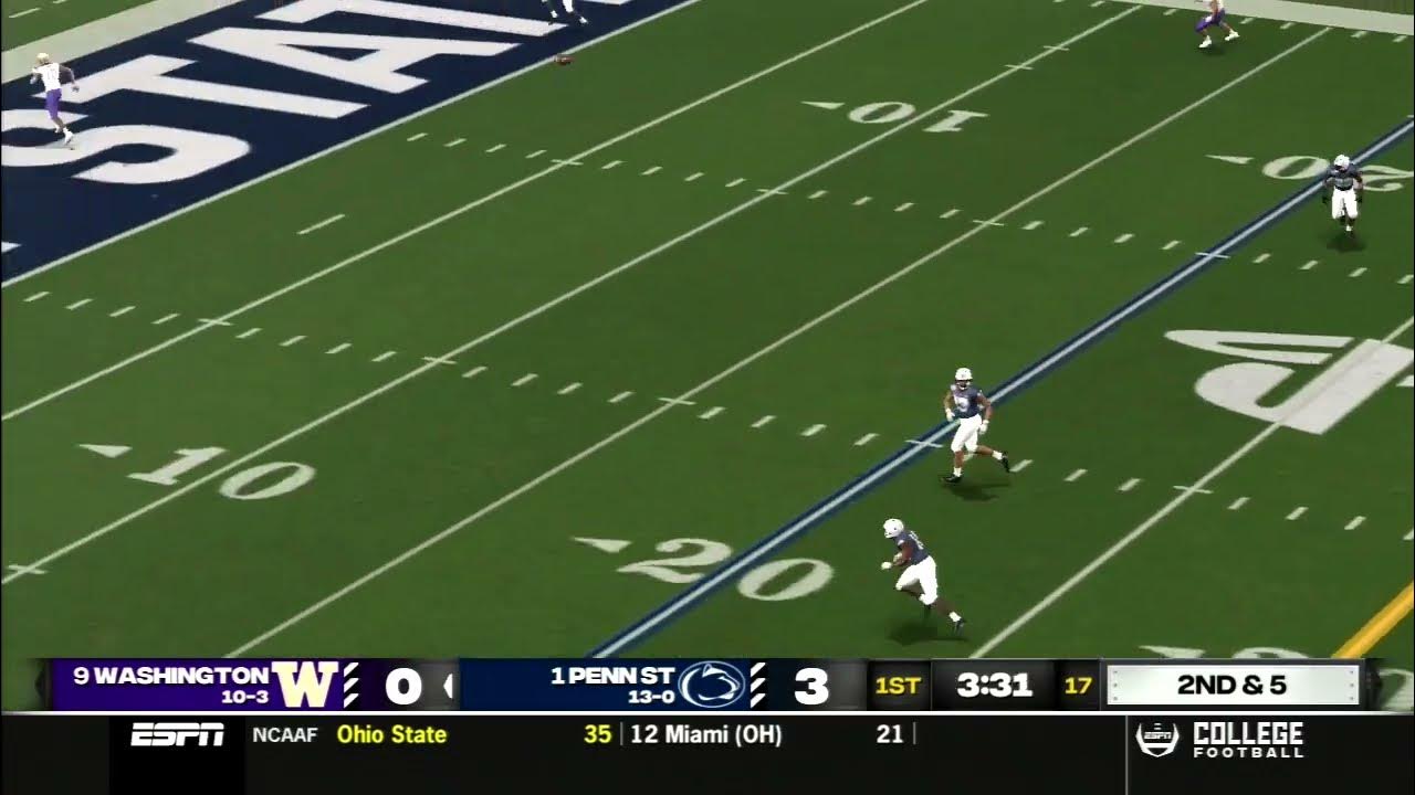 Jalynn Polk nabs a TD right out of the air 2025 CFP Highlights YouTube