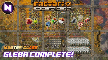 FINISHING GLEBA; Fuel, Plastic & Carbon Fiber (4:4) | Factorio Space Age MASTER CLASS