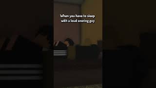 When You Have To Sleep With A Loud Snoring Guy