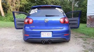 Mk5 Volkswagen R32 Muffler Delete