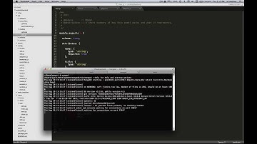 Building a Sails Application: Ep10 - Changing databases to mongoDB with sails adapters.