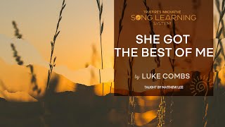 🎸 How to Play "She Got the Best of Me" by Luke Combs On Guitar - Introduction - TrueFire