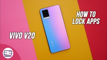 Vivo V20- How to Lock Apps [Fingerprint & Face Unlock]