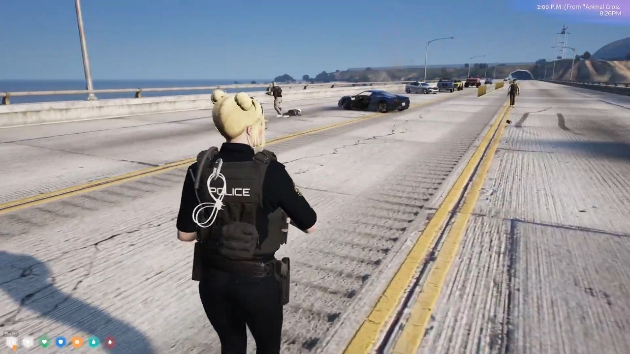 Riding with Deek, a shootout, and a zombie mime 🧟