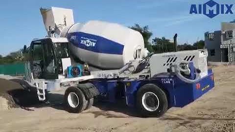 Aimix 2 Sets of Self Loading Concrete Mixers in Bataan Philippines 04