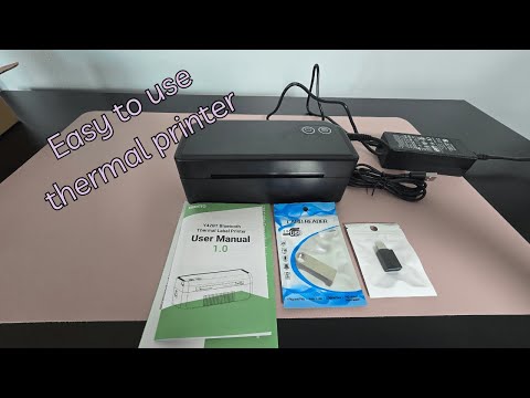 Bluetooth Thermal Label Printer Review | 4x6 Shipping Labels Made Easy for Small Business