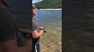 Fishing At Montgomery Reservoir In Alma, Colorado