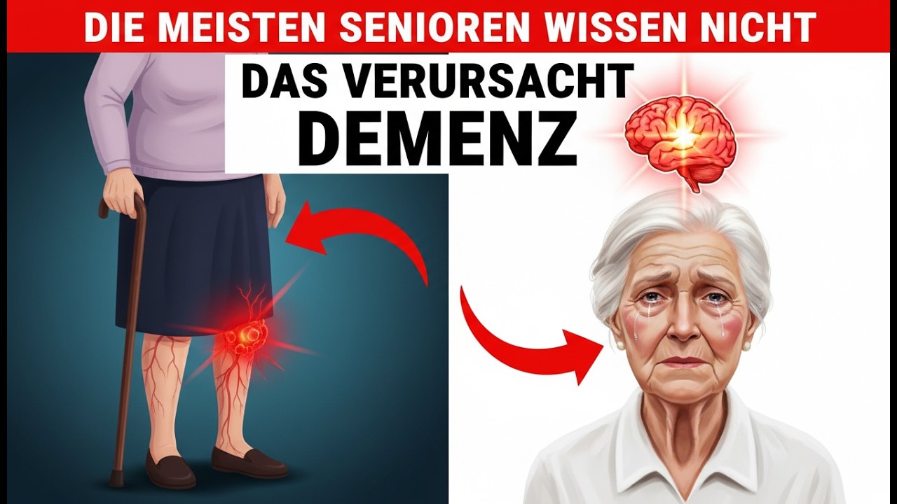ÜBER 65? 7 Geh-Warnzeichen für vaskuläre Demenz (Nr. 3 ignorieren fast alle!)
