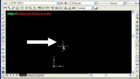 AutoCAD Tutorial Arrow with Polyline