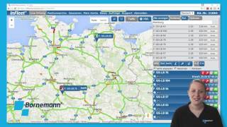 GPS Fahrzeugortung mit InFleet - Routing | Bornemann AG