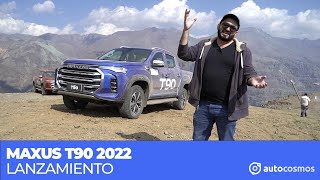 Maxus T90 2022  la camioneta china más potente del mercado (Lanzamiento)